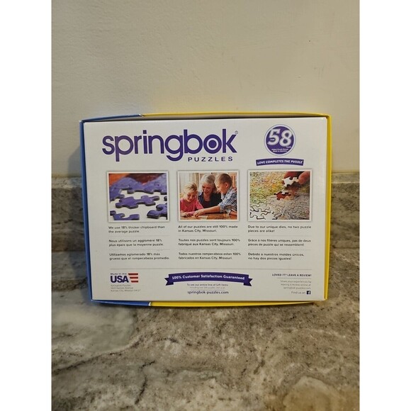 New Springbok 500 Piece Jigsaw Puzzle "Birds of a Feather" Made in USA Complete - Picture 2 of 6
